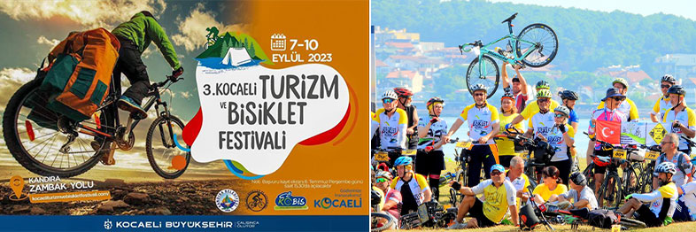 3. Kocaeli Turizm ve Bisiklet Festivali başlıyor