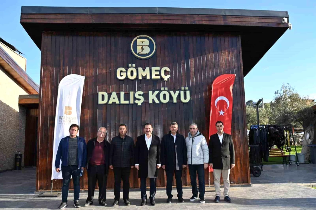 Balıkesir Büyükşehir Belediyesi Gömeç'te Dalış Köyü'nü Açıyor