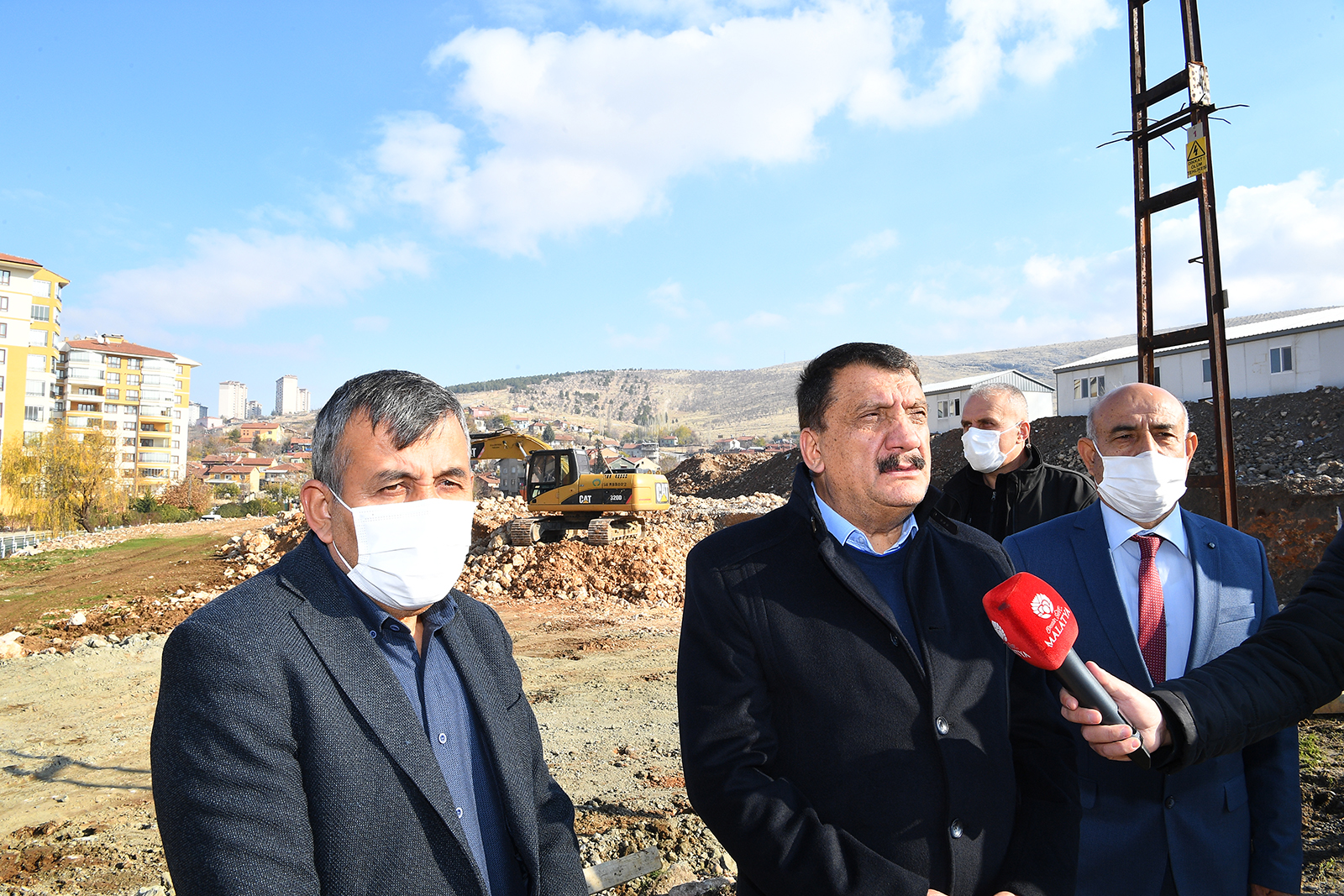 BAŞKAN GÜRKAN GÜNEY KUŞAK YOLUNDA İNCELEMELERDE BULUNDU