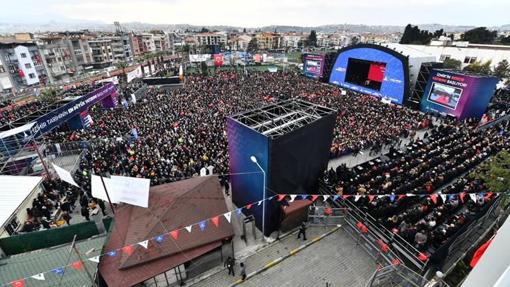 Başkan Soyer: “Ekonomik krizin tam ortasında İzmir tarihinin en büyük yatırımını başlatıyoruz”
