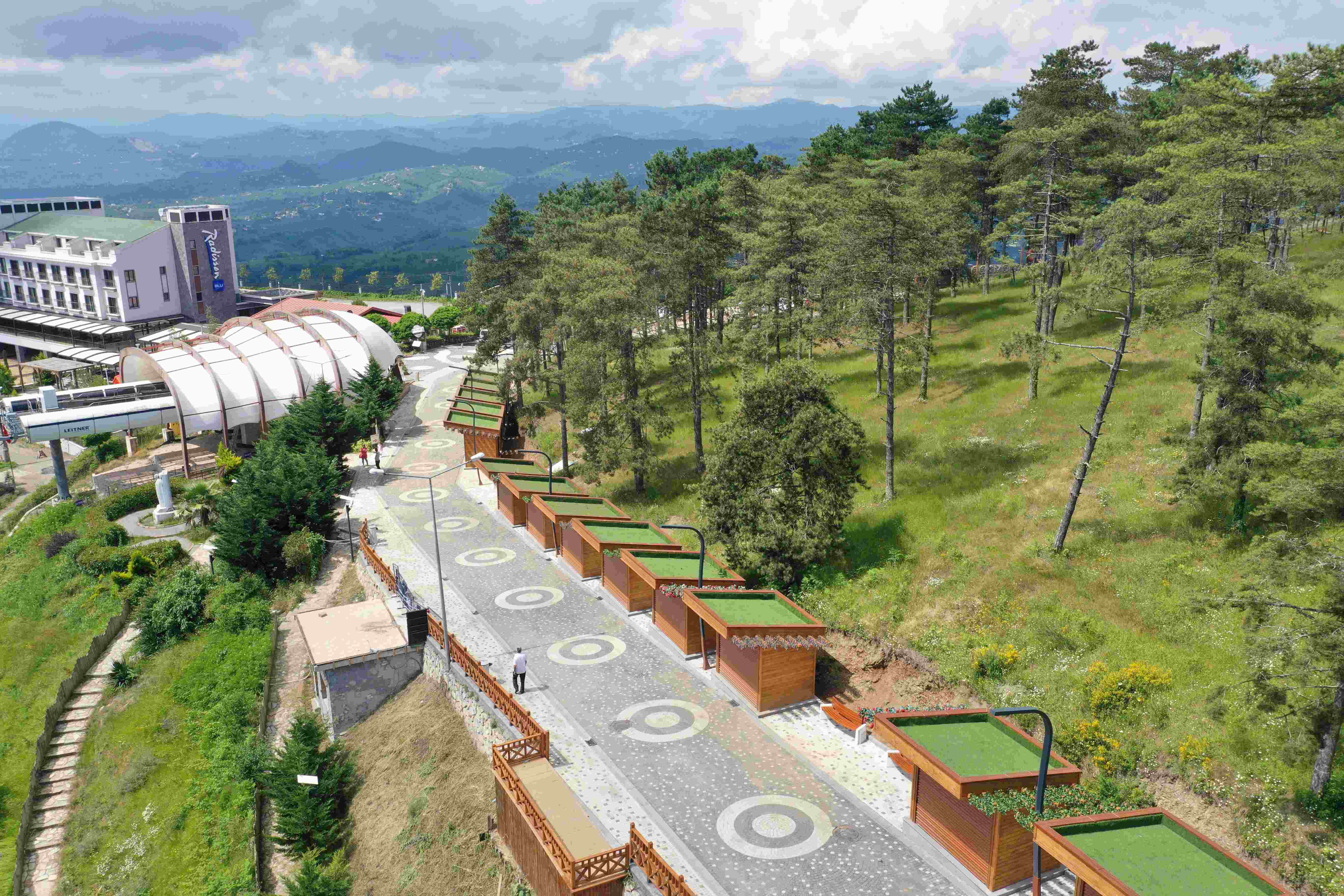 Boztepe Satış Birimleri Büfe ve Peyzaj Düzenlemesi Yapım İşi