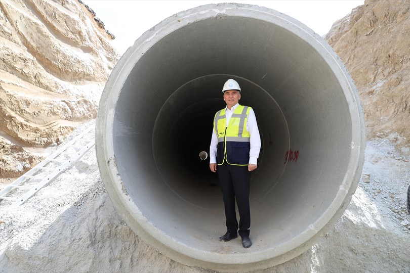 Büyükşehir’den 7 yılda 7 bin km altyapı hattı