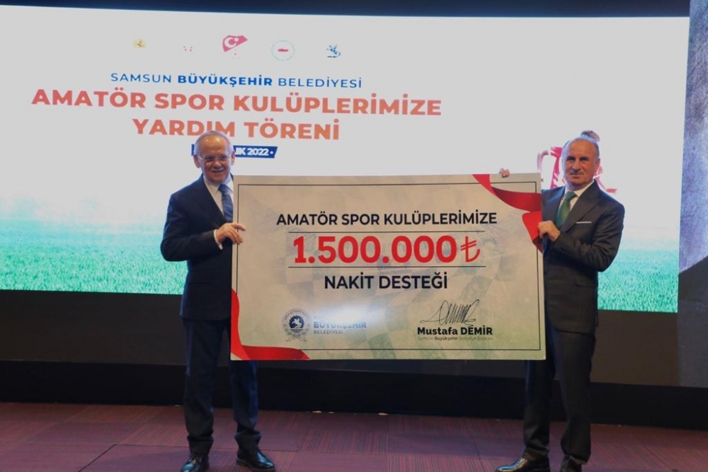 BÜYÜKŞEHİR'DEN AMATÖRE BÜYÜK DESTEK