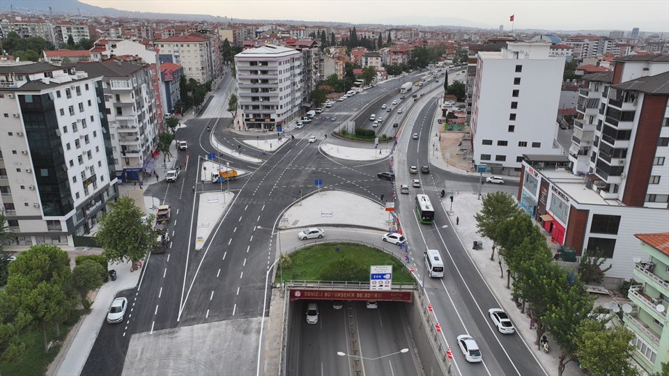 Büyükşehir’den örnek bir akıllı kavşak düzenlemesi daha