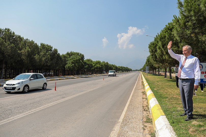 Büyükşehir'den örnek bir bulvar daha