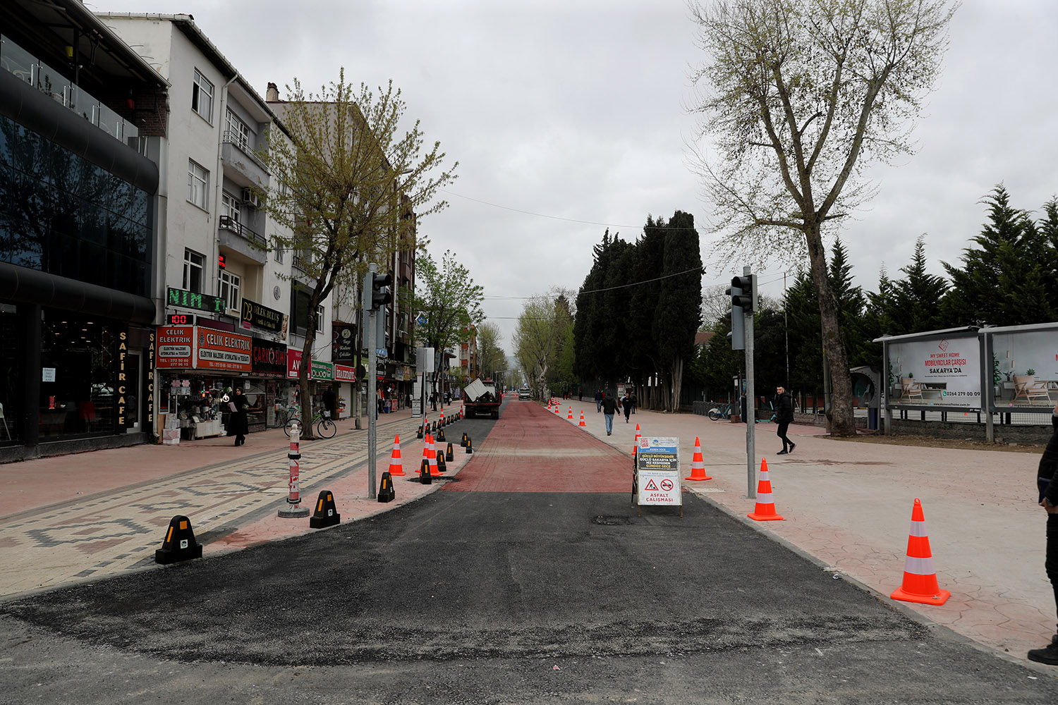 Çark Caddesi rekreasyonunda Sakarya’da bir ilk: Bu proje merkezi bütünleştirdi