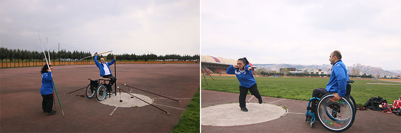 Engelleri sporla aşmak için ‘’Ben de Varım’’