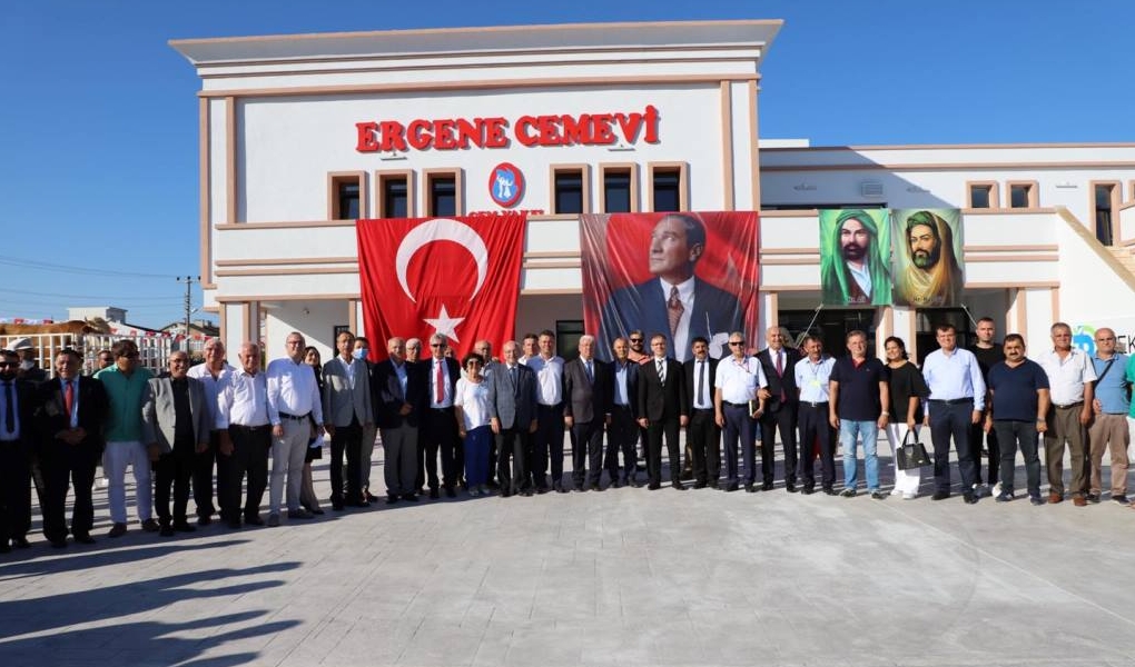 ERGENE SOSYOKÜLTÜREL TESİS CEMEVİ VE AŞEVİ DÜZENLENEN TÖRENLE HİZMETE SUNULDU