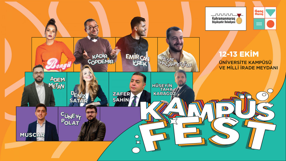 Haydi Gençler! “Kampüs Fest” Sizi Çağırıyor