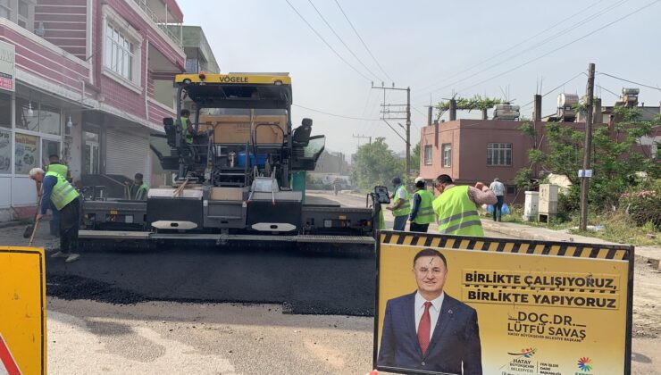 HBB’DEN PAYAS İSTİKLAL’E BETON ASFALT