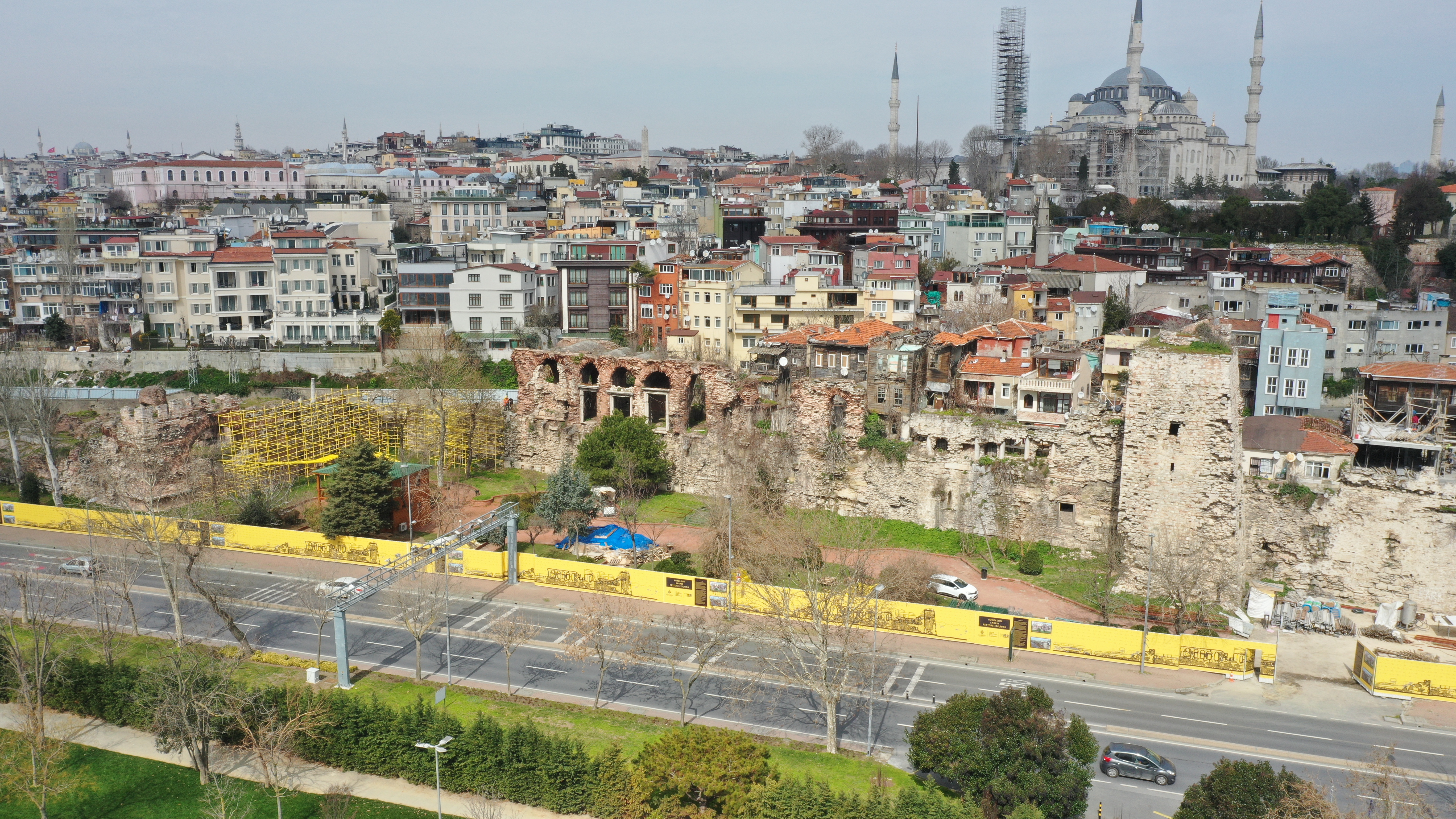 İSTANBUL’UN YENİ AÇIK HAVA MÜZESİ: BUKOLEON SARAYI MÜZE İSTANBUL’UN EN ESKİ ÇEŞMESİNİ DE BARINDIRACAK