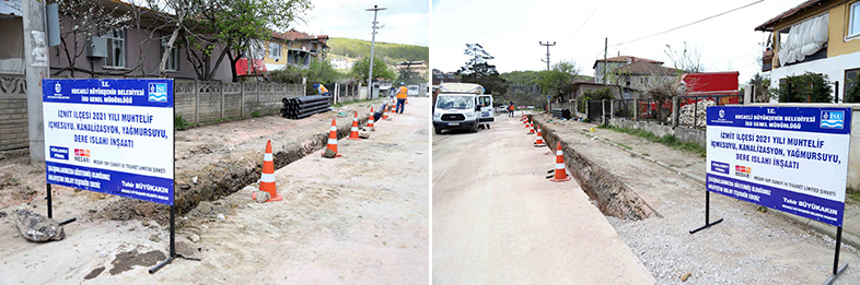 İzmit’te altyapı projesi başladı