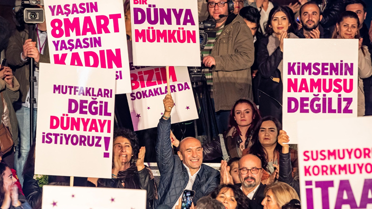 Kadınların umudu İzmir’den yeşerecek