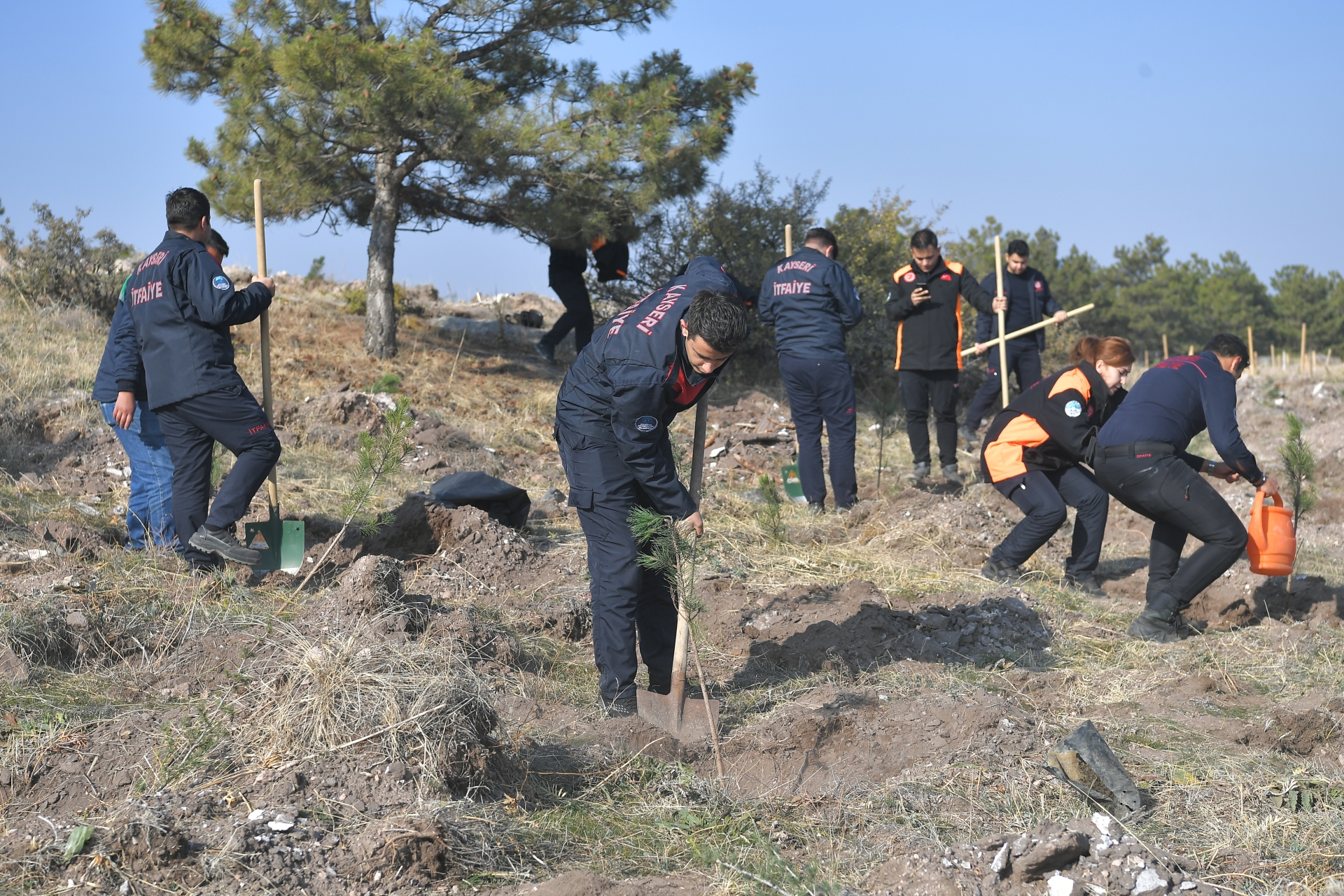 Kayseri Büyükşehir, 11.11'de 5 Bin Fidan İle Geleceğe Nefes Oldu