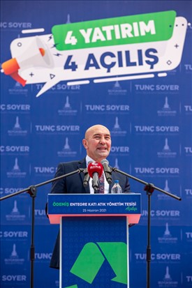 Kılıçdaroğlu Avrupa'nın en büyük entegre katı atık yönetim tesisini açtı