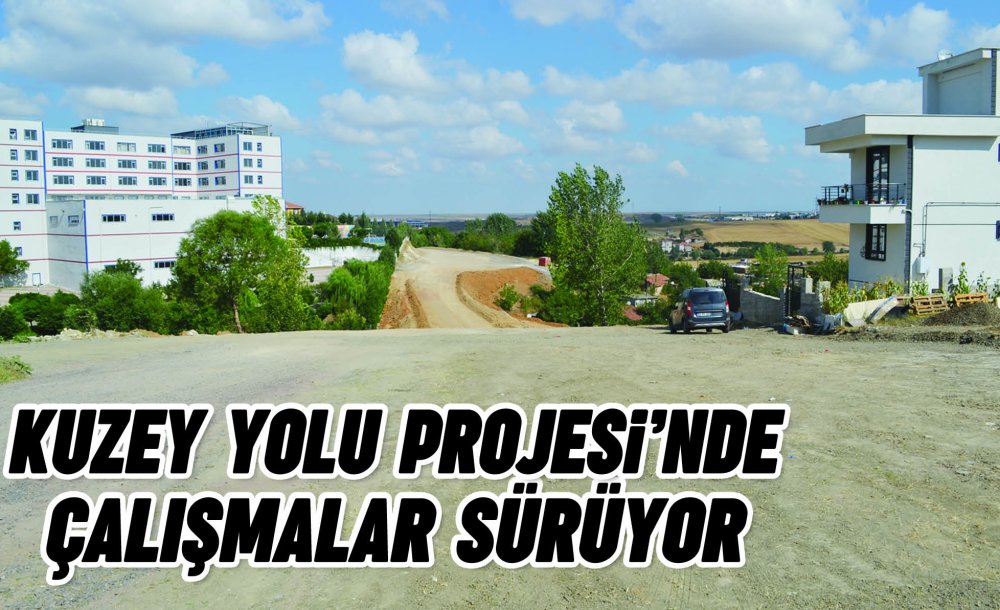 Kuzey Yolu Projesi'nde Çalışmalar Sürüyor