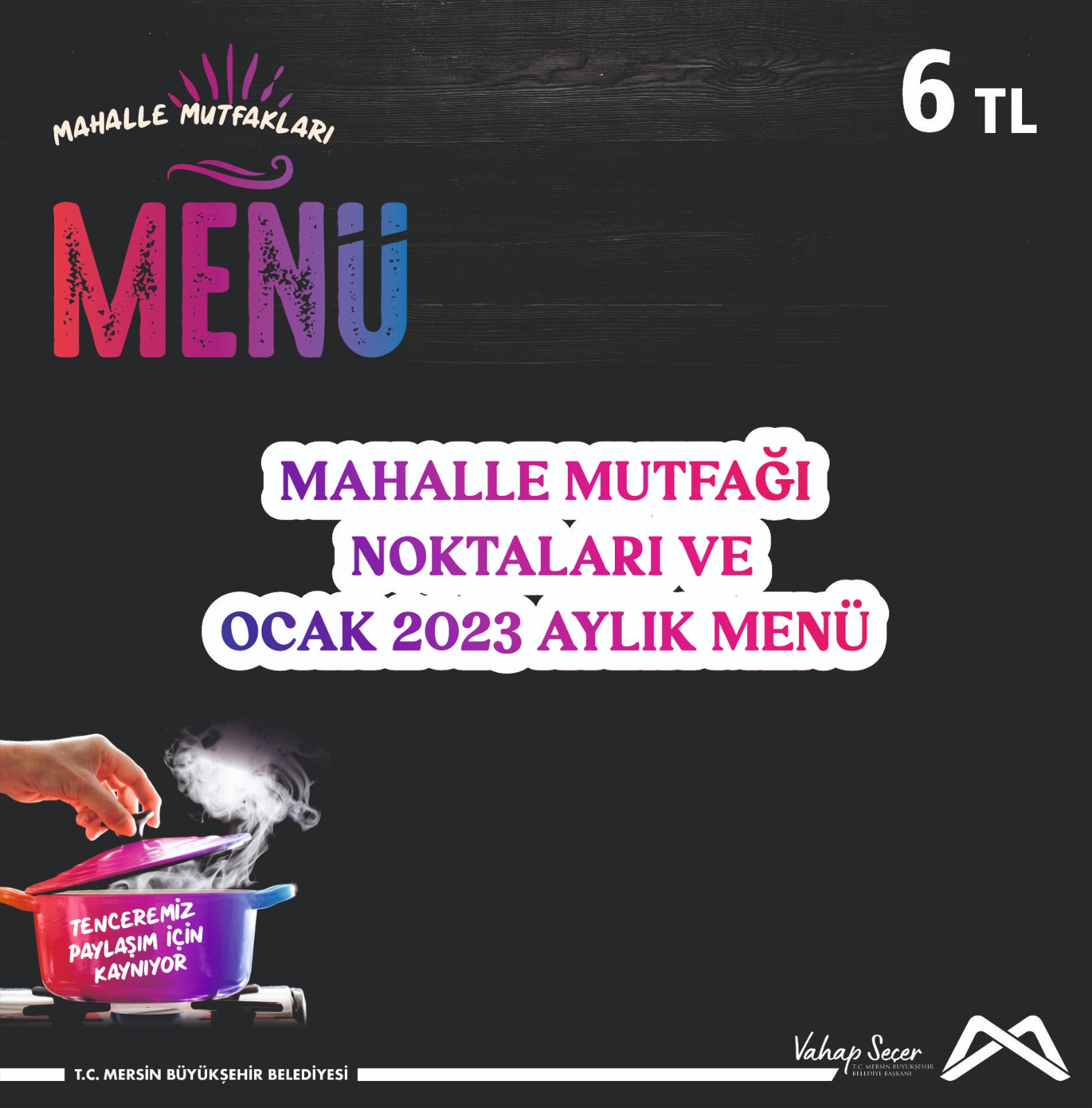 MAHALLE MUTFAĞI NOKTALARI VE AYLIK MENÜ