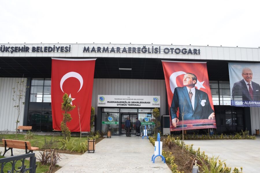 Marmaraereğlisi Otobüs Terminali Törenle Hizmete Açıldı