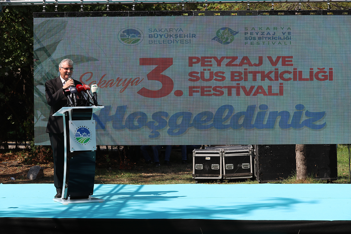 Peyzaj ve Süs Bitkiciliği Festivali başladı