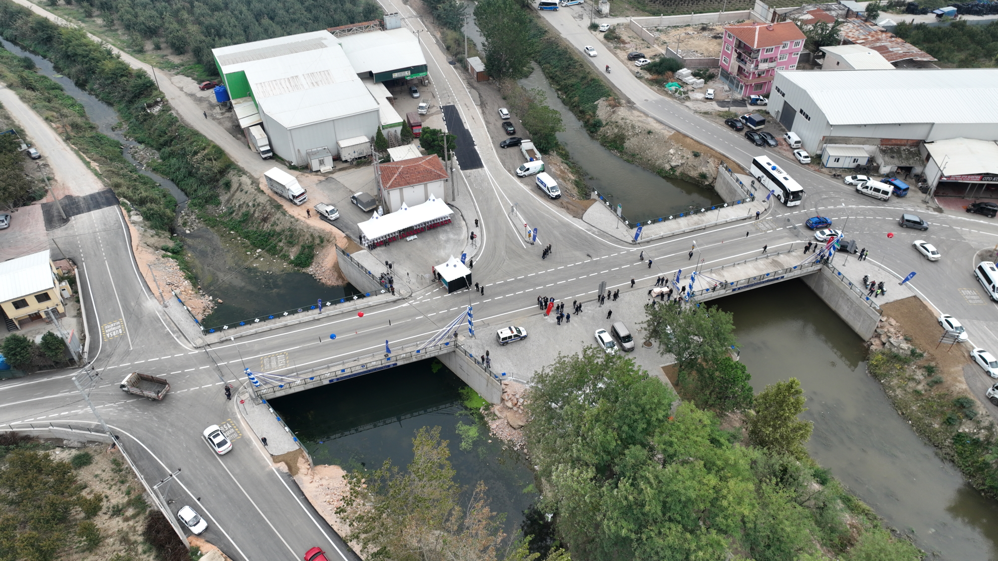 Samanlı’ya iki köprü birden