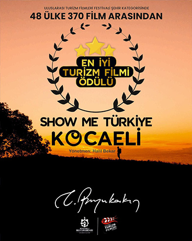 ‘’Show Me Türkiye Kocaeli’’ En İyi Turizm Filmi ödülünü aldı