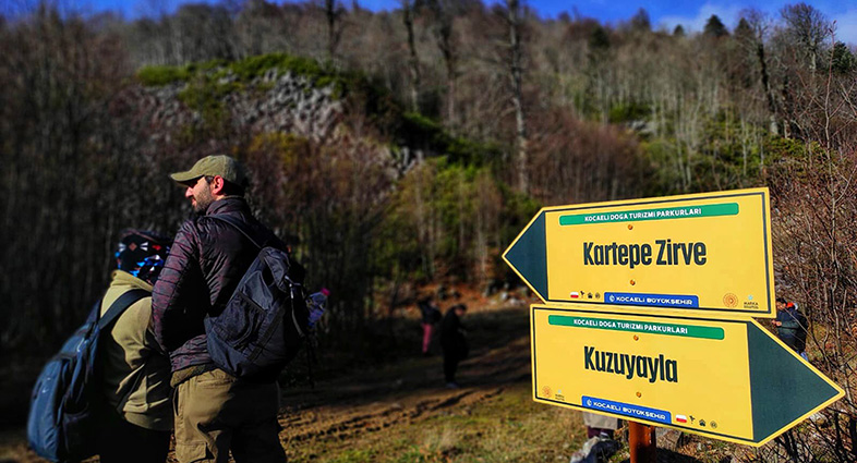 Türkiye’nin en uzun doğa turizmi parkurları Kocaeli’de