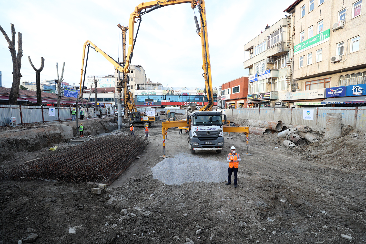 Unkapanı Meydanı projesinin temeli atıldı